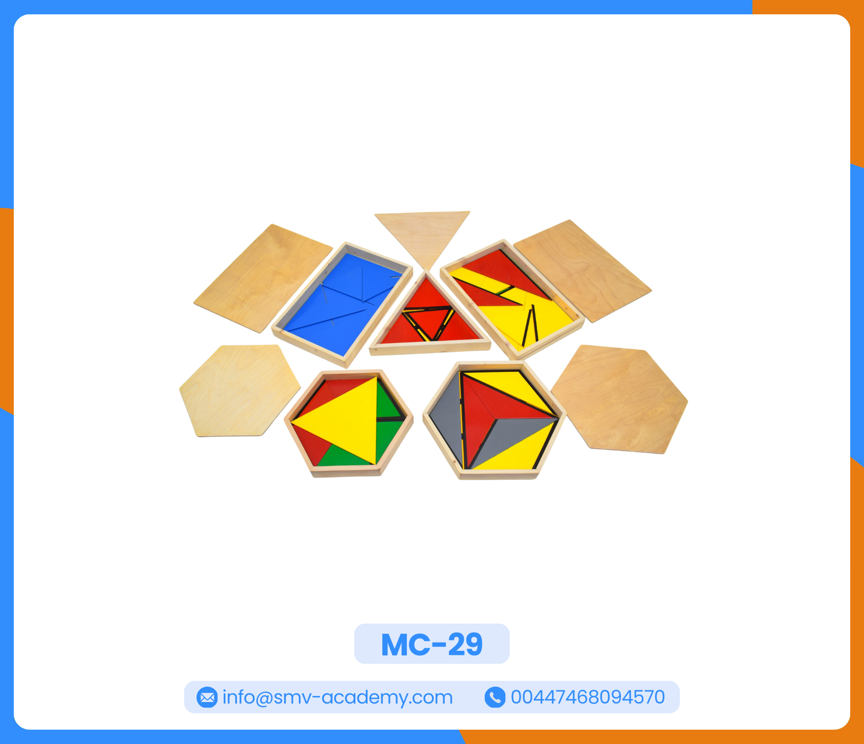 مثلثات البناء | Montessori Constructive Triangles